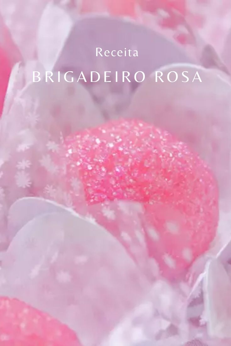 brigadeiro rosa