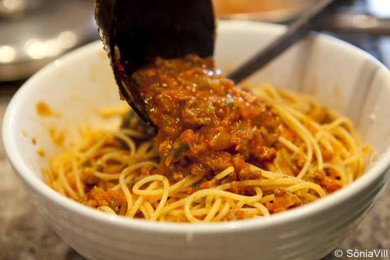 Spaghetti a bolonhesa