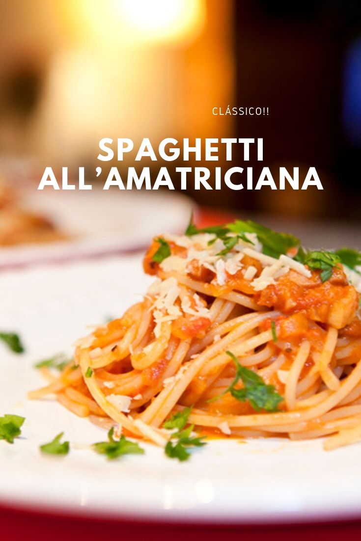 Spaghetti all-amatriciana