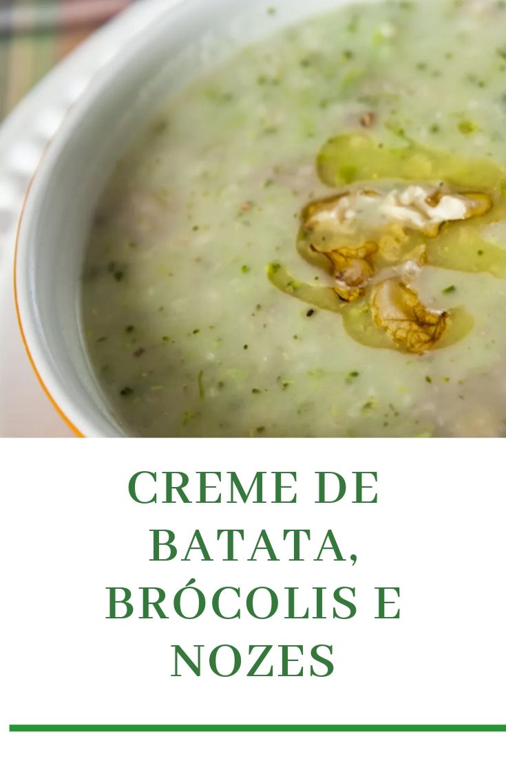 sopa creme batata brocolis nozes