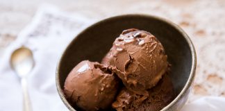 sorvete brigadeiro chocolate
