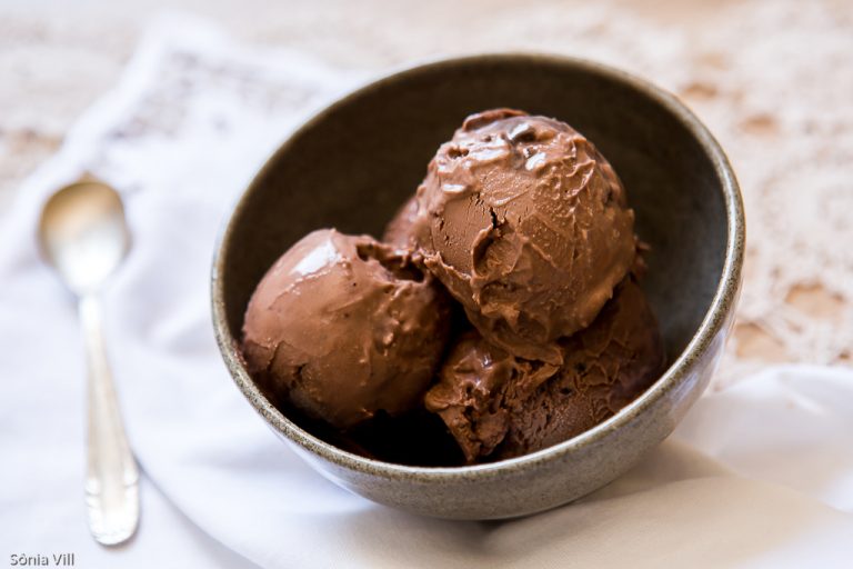 sorvete brigadeiro chocolate