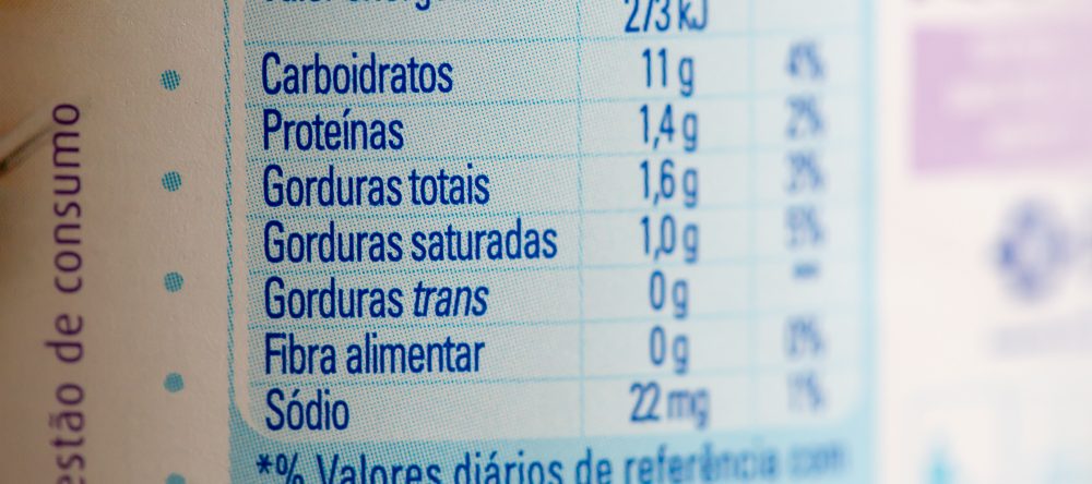 rotulo gordura trans