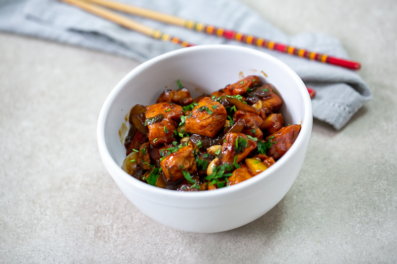 FRANGO XADREZ ORIGINAL (Kung Pao) #frangoxadrez #receitachinesa #desaf