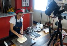 vídeo ensinando a fazer pão